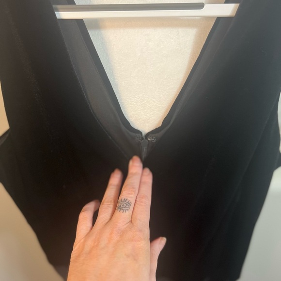 Lauren Ralph Lauren Velvet-Crepe
Sleeveless Jumpsuit 18 Black - Picture 15 of 16